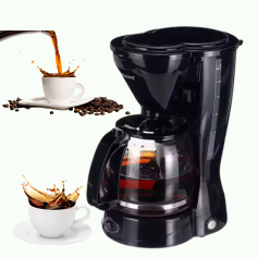 Machine à café avec filtre 1,5L - Noir